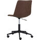 Cal Antique Brown Office Chair